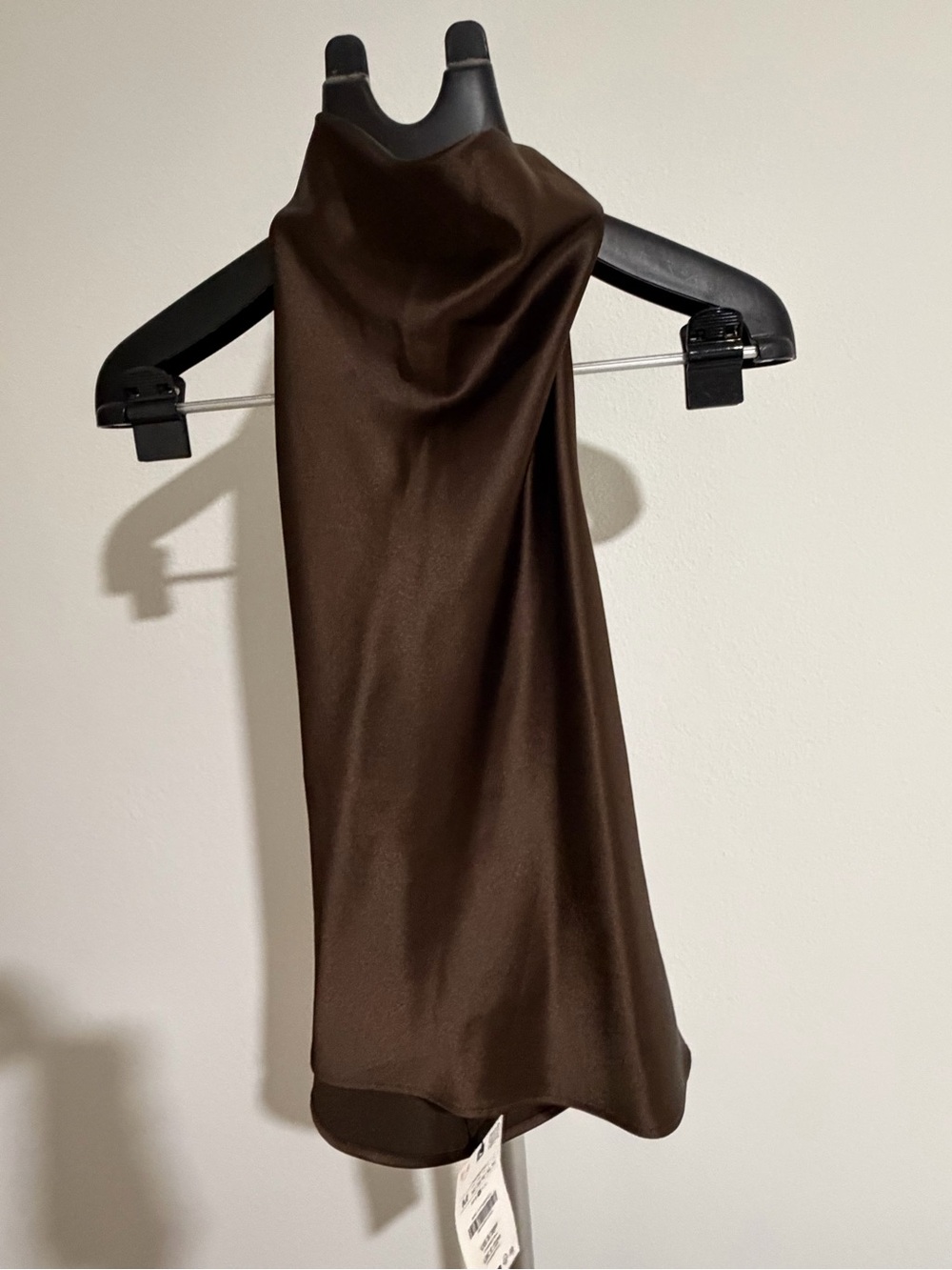 Zara Brand New Satin Brown Women's Top